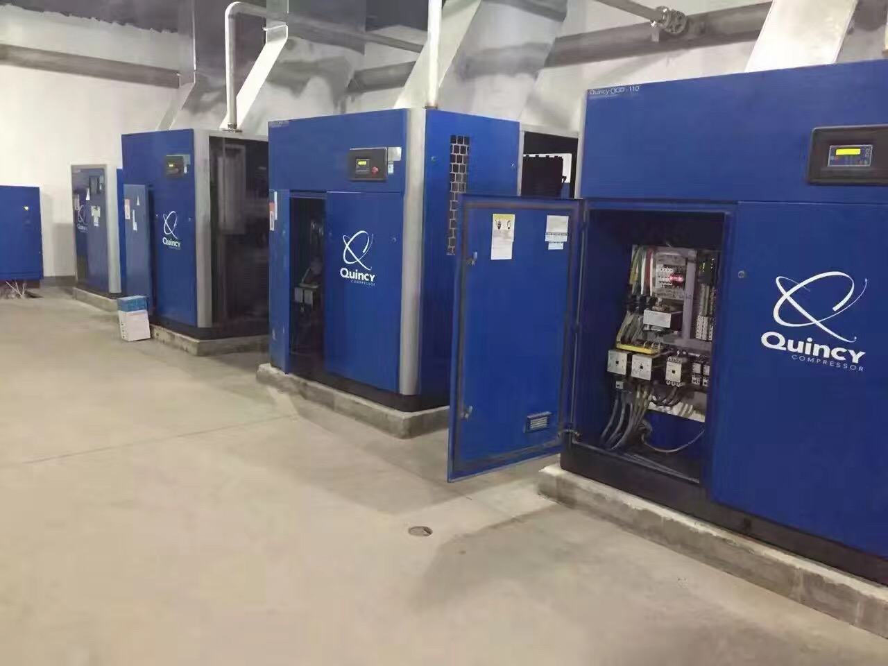 永磁變頻兩級(jí)壓縮空壓機(jī)效率如何測試
